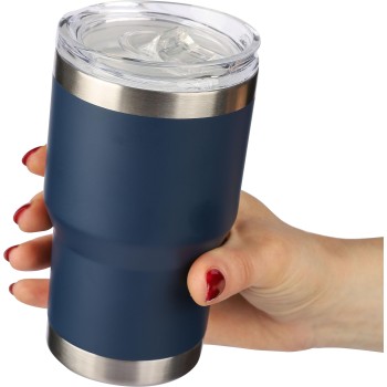 Tazza termica da viaggio in acciaio inox riciclato doppia parete 350 ml Ayen - Gadget.it - 