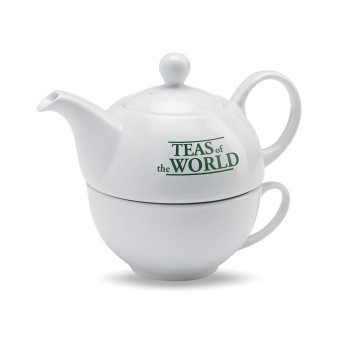 TEA TIME - Set tè teiera e tazza - Gadget.it - 