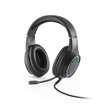 Thorne Headset RGB. Cuffie da gioco in ABS con cavo da 2 m, microfono e luci LED RGB - Gadget.it - 