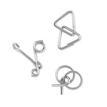 THREENATS - Set rompicapo in metallo - Gadget.it - 