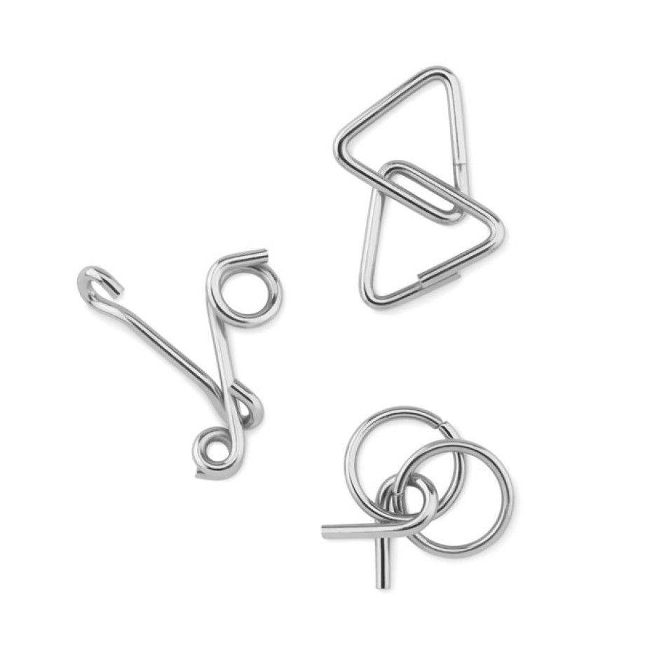 THREENATS - Set rompicapo in metallo - Gadget.it - 