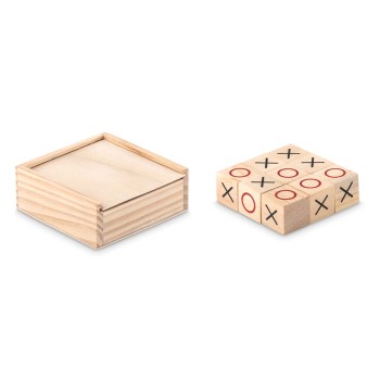 TIC TAC TOE - Gioco del tris in legno - Gadget.it - 