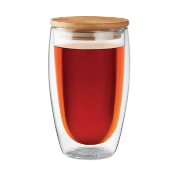 Bicchiere in vetro 450 ml - TIRANA LARGE - Gadget.it - 