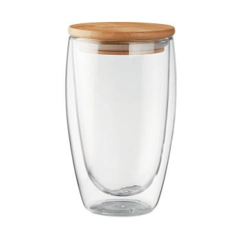 Bicchiere in vetro 450 ml - TIRANA LARGE - Gadget.it - 