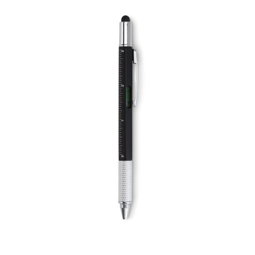 Penna multifunzione in ABS refill nero - TOOLPEN - Gadget.it - 