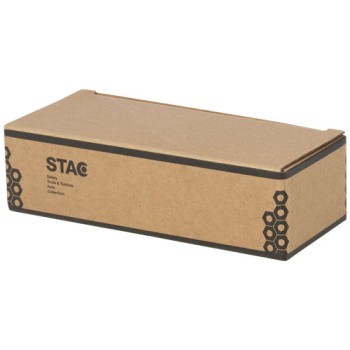 Torcia a dinamo solare con moschettone in plastica riciclata Helios - Gadget.it - 