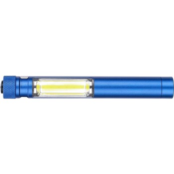 Torcia da lavoro con illuminazione led COB, in alluminio Beth - Gadget.it - 