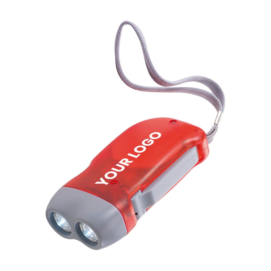 Torcia tascabile a dinamo, in ABS Tristan - Gadget.it - 