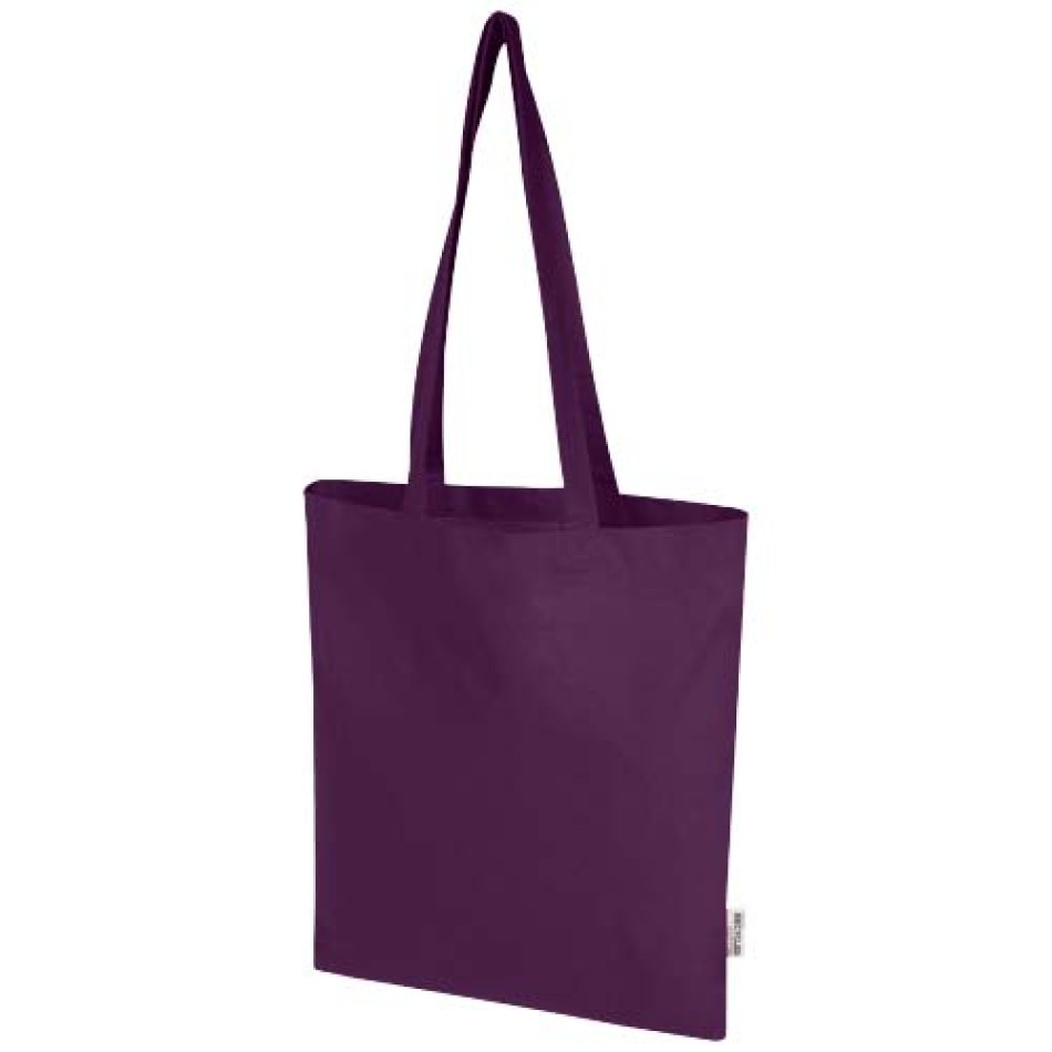 Tote bag in cotone riciclato 38x42 cm - MADRAS BLEND 7L - Gadget.it - 