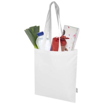 Tote bag in cotone riciclato 38x42 cm - MADRAS BLEND 7L - Gadget.it - 