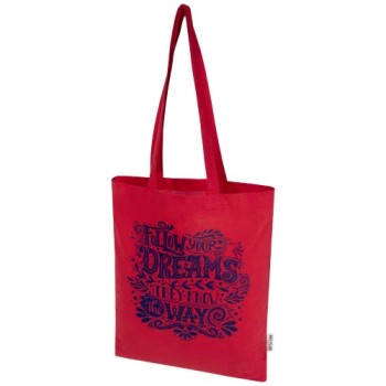 Tote bag in cotone riciclato 38x42 cm - MADRAS BLEND 7L - Gadget.it - 