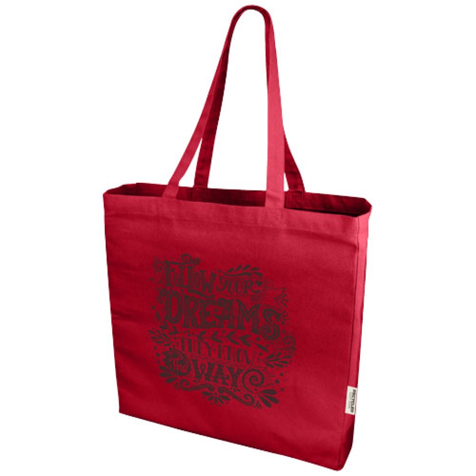 Tote bag in cotone riciclato 38x8x41 cm - ODESSA  - Gadget.it - 