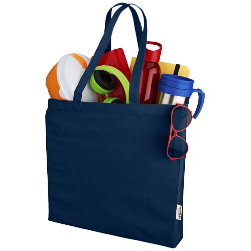 Tote bag in cotone riciclato 38x8x41 cm - ODESSA  - Gadget.it - 