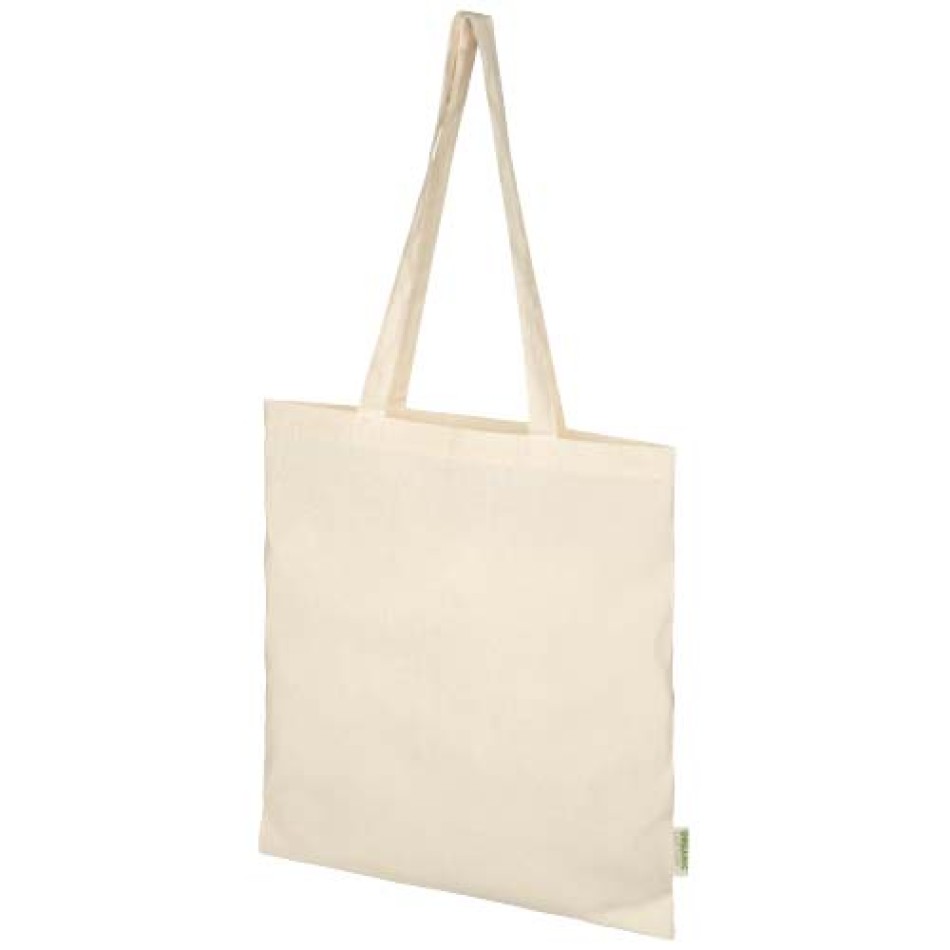 Tote bag in cotone organico 38x42 cm - ORISSA 7L - Gadget.it - 