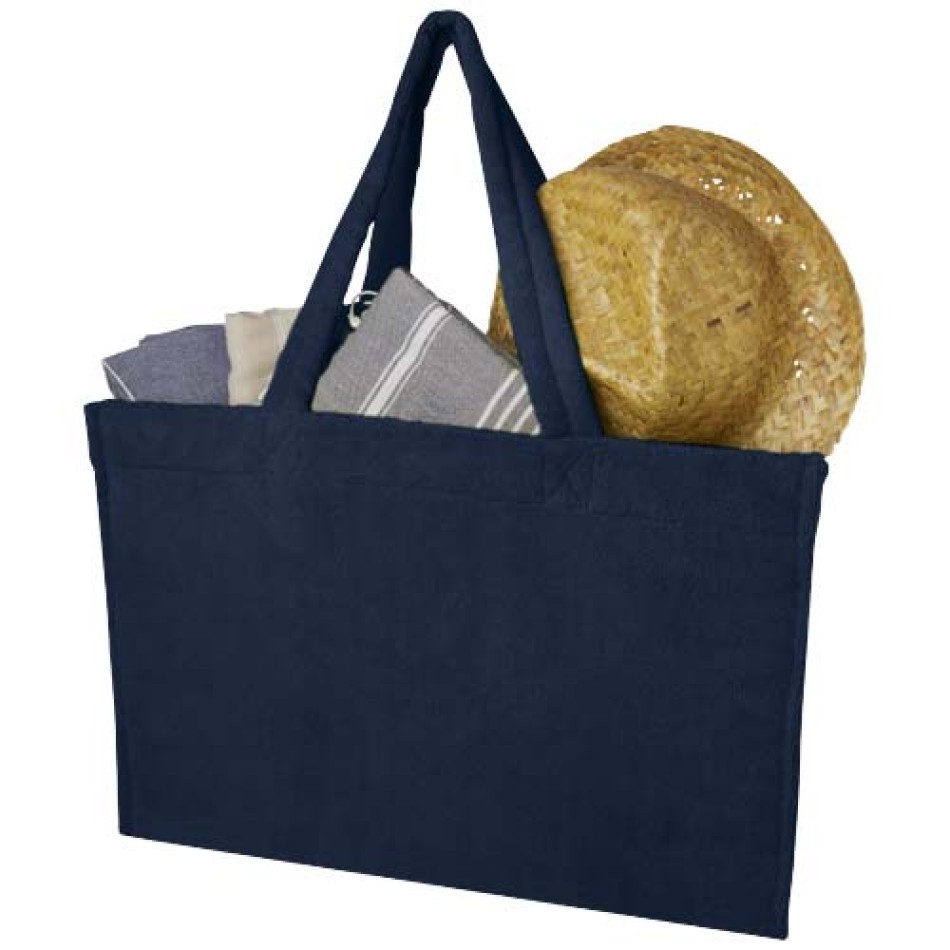 Tote bag per spiaggia in RPET 50x35x11 cm - SIAM - Gadget.it - 