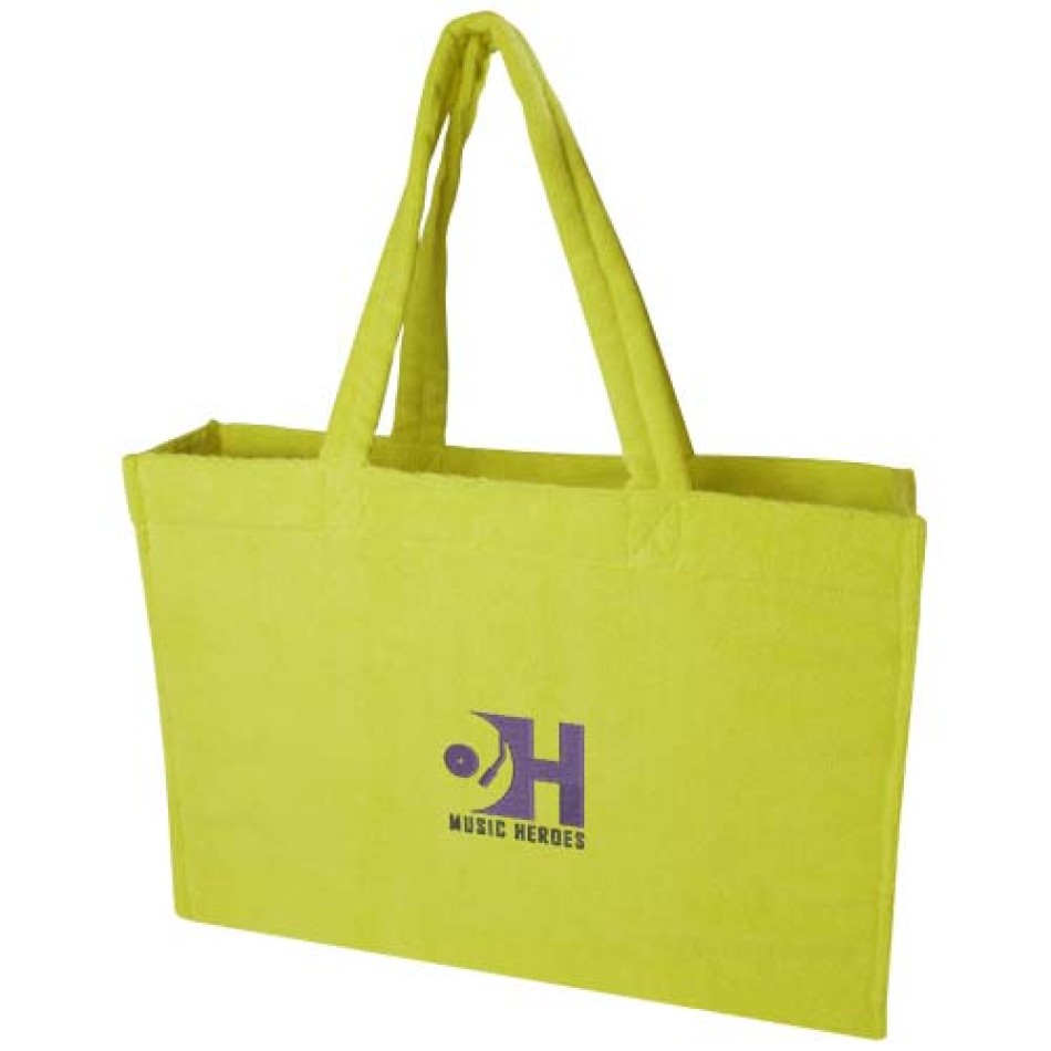 Tote bag per spiaggia in RPET 50x35x11 cm - SIAM - Gadget.it - 