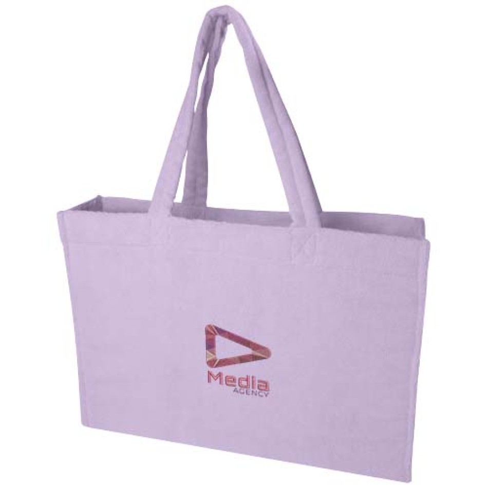 Tote bag per spiaggia in RPET 50x35x11 cm - SIAM - Gadget.it - 