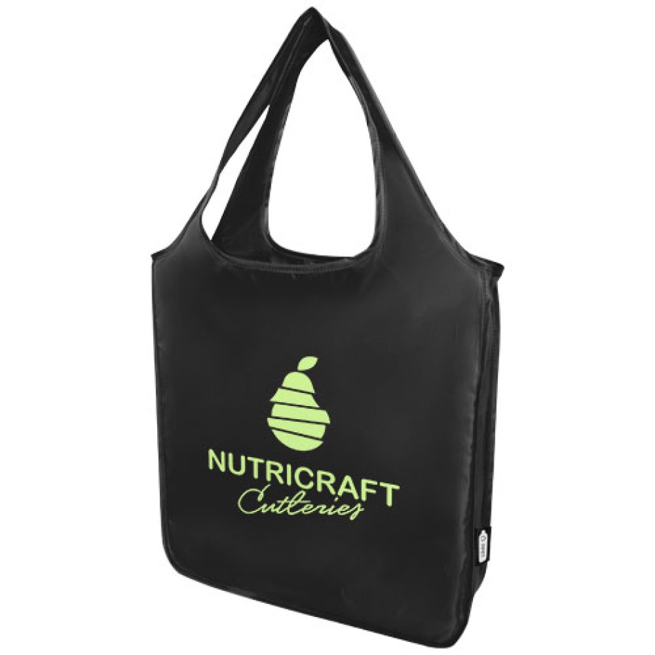 Tote bag grande pieghevole in PET 39x10x39 cm - ASH 14L - Gadget.it - 