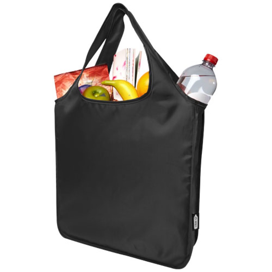 Tote bag grande pieghevole in PET 39x10x39 cm - ASH 14L - Gadget.it - 