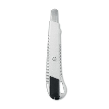 Coltello retrattile in alluminio con 13 lame - Tracta - Gadget.it - 