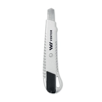 Coltello retrattile in alluminio con 13 lame - Tracta - Gadget.it - 