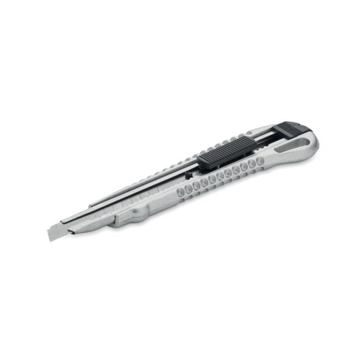 Coltello retrattile in alluminio con 13 lame - Tracta - Gadget.it - 