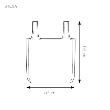 Shopper in nylon 42x56x15 cm - TRACY - Gadget.it - 