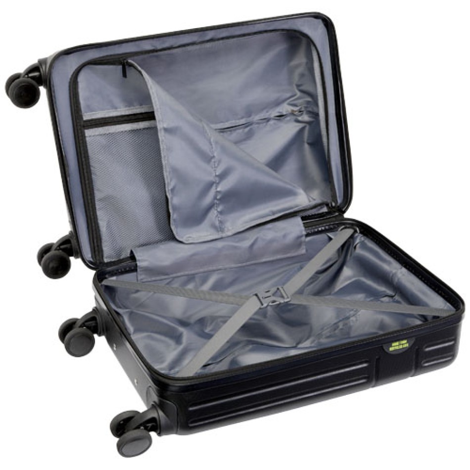 Trolley bagaglio a mano in materiale riciclato certificato GRS da 40 l per portatile da 20" Rover - Gadget.it - 