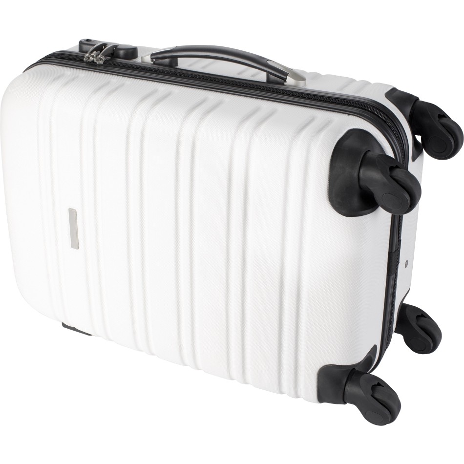 Trolley rigido in ABS con 4 rotelle girevoli - Gadget.it - 