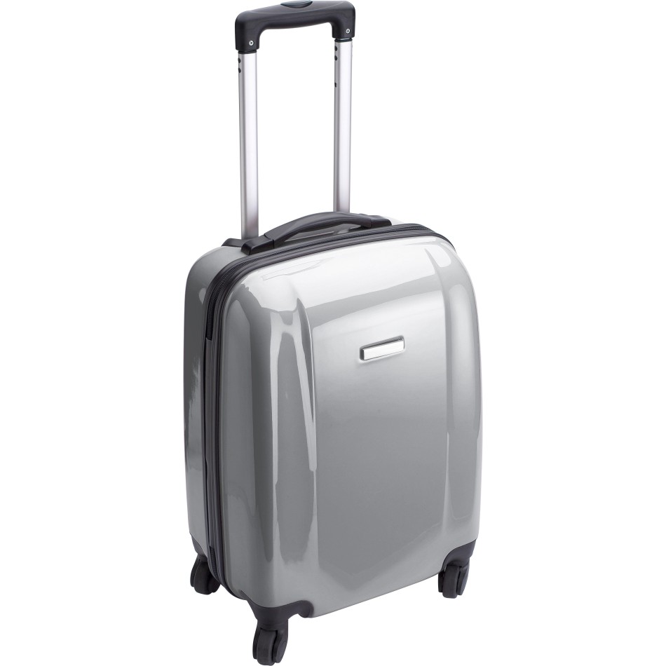 Trolley rigido in ABS e PC con 4 rotelle girevoli - Gadget.it - 