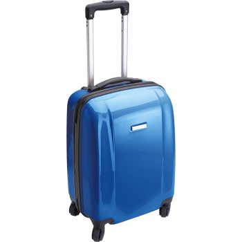 Trolley rigido in ABS e PC con 4 rotelle girevoli - Gadget.it - 