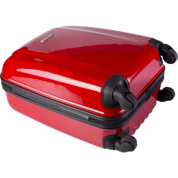 Trolley rigido in ABS e PC con 4 rotelle girevoli - Gadget.it - 