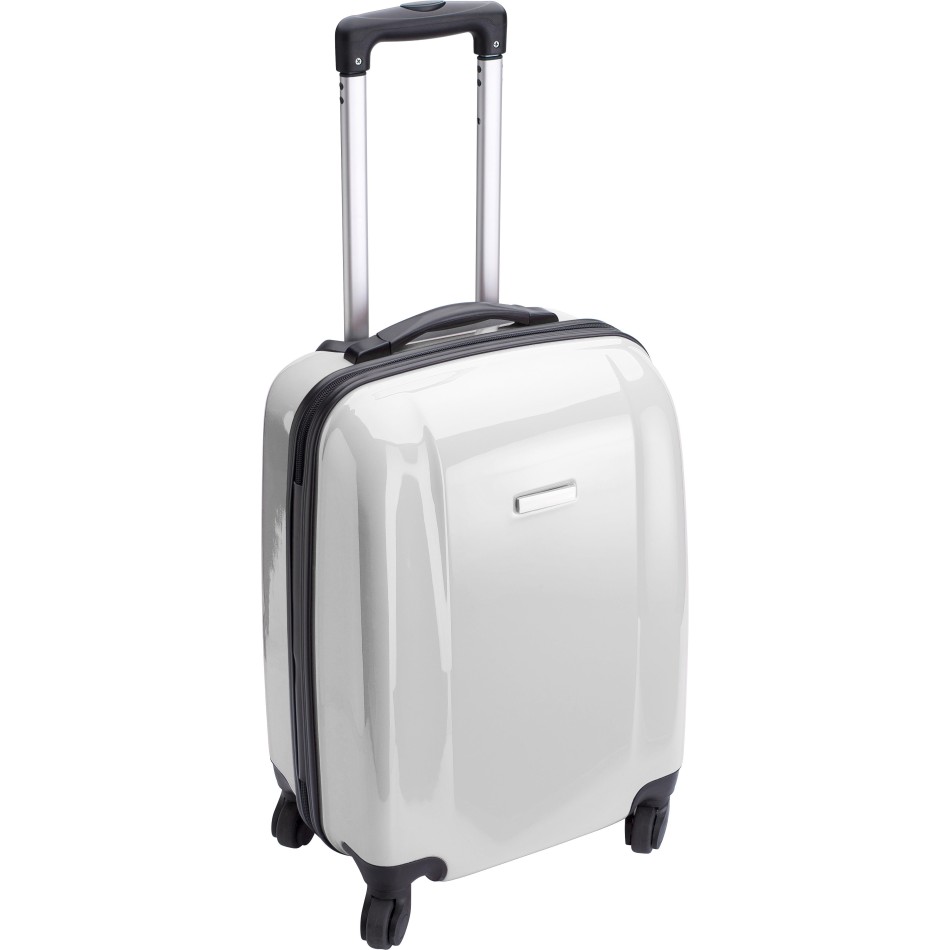 Trolley rigido in ABS e PC con 4 rotelle girevoli - Gadget.it - 