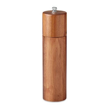 Macina sale e pepe personalizzato in legno di acacia - Gadget.it - 