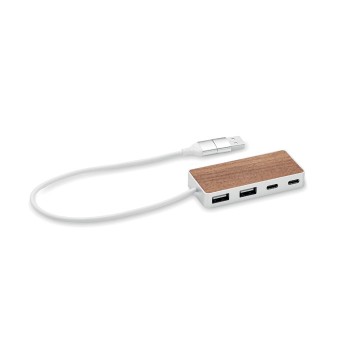 UBAH - Hub USB 4 porte 27,5 cm - Gadget.it - 