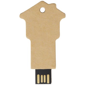 USB 2.0 in carta riciclata a forma di casa - Gadget.it - 