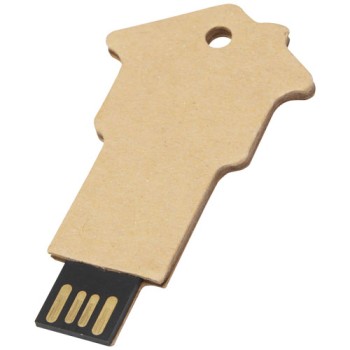 USB 2.0 in carta riciclata a forma di casa - Gadget.it - 
