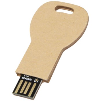 USB 2.0 in carta riciclata a forma di chiave - Gadget.it - 