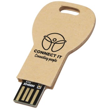 USB 2.0 in carta riciclata a forma di chiave - Gadget.it - 