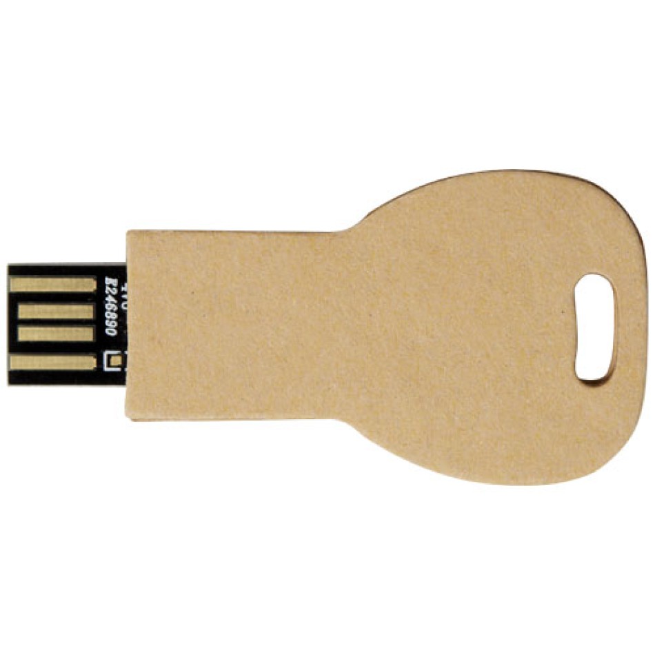 USB 2.0 in carta riciclata a forma di chiave - Gadget.it - 
