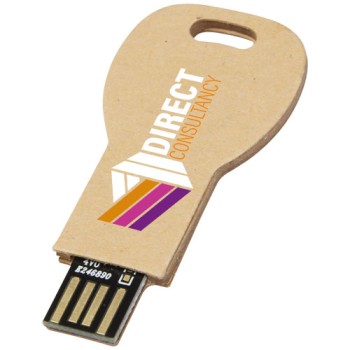 USB 2.0 in carta riciclata a forma di chiave - Gadget.it - 