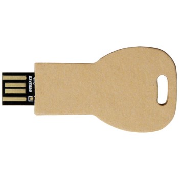 USB 2.0 in carta riciclata a forma di chiave - Gadget.it - 