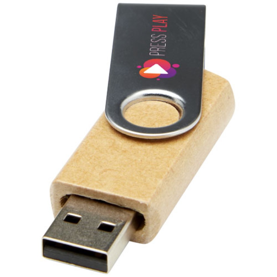 USB 2.0 in carta riciclata Rotate - Gadget.it - 