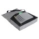 Borsa Portadocumenti in Nylon 600D con Tracolla Regolabile e Doppia Chiusura - Gadget.it - 
