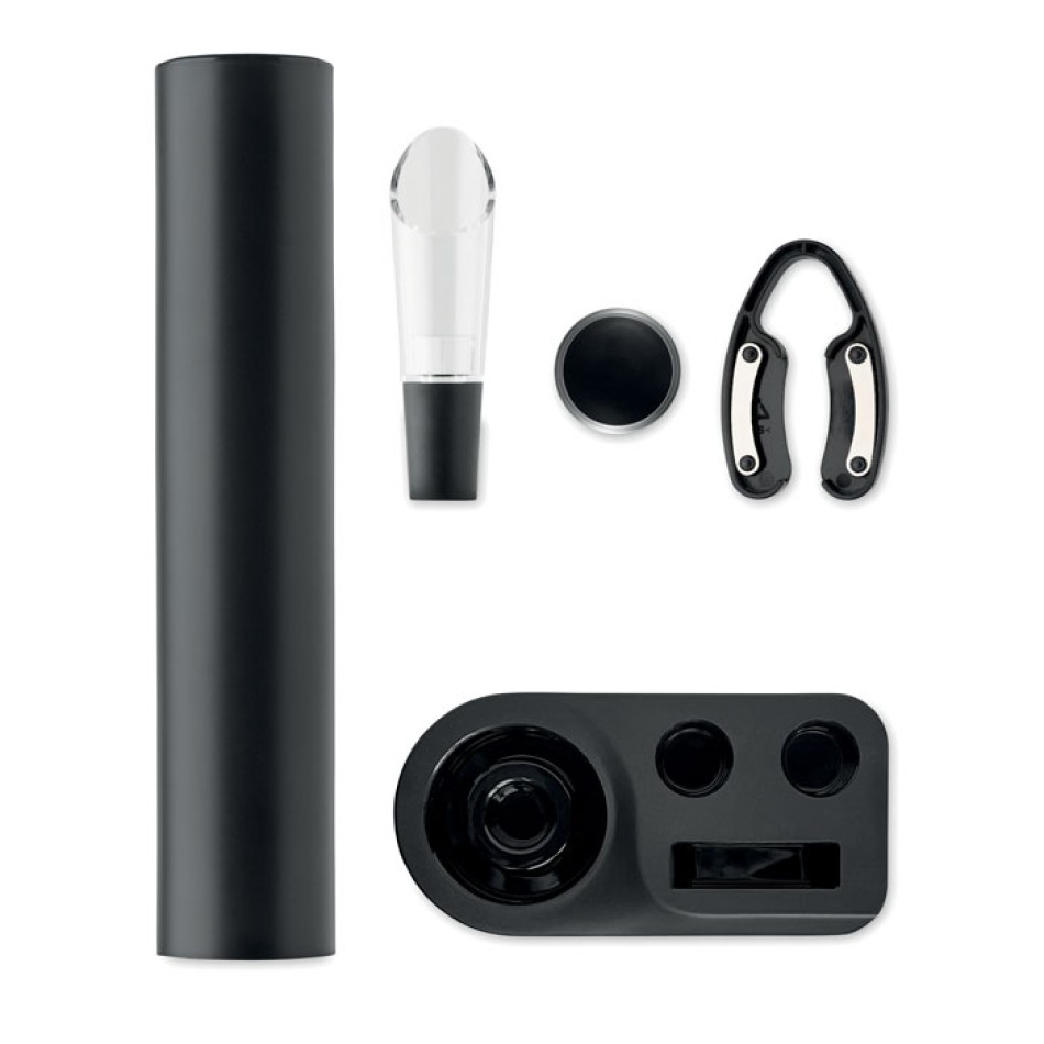 VINO SET - Set di apribottiglie elettrici - Gadget.it - 