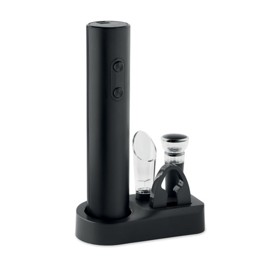 VINO SET - Set di apribottiglie elettrici - Gadget.it - 