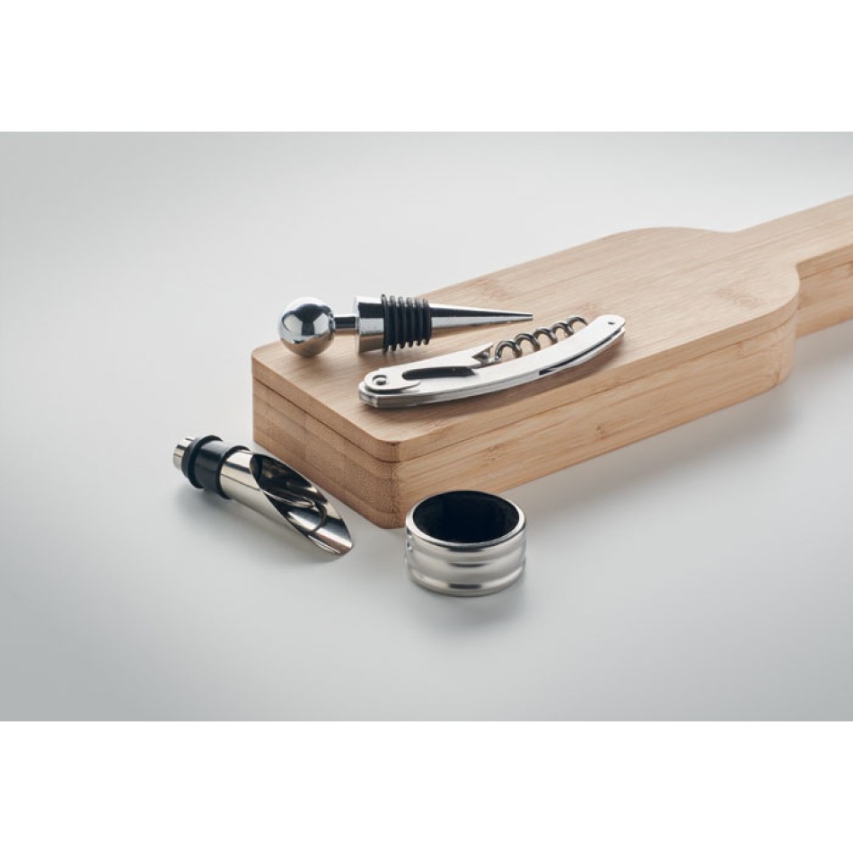 VINOVAULT SET - Set da vino forma di bottiglia - Gadget.it - 
