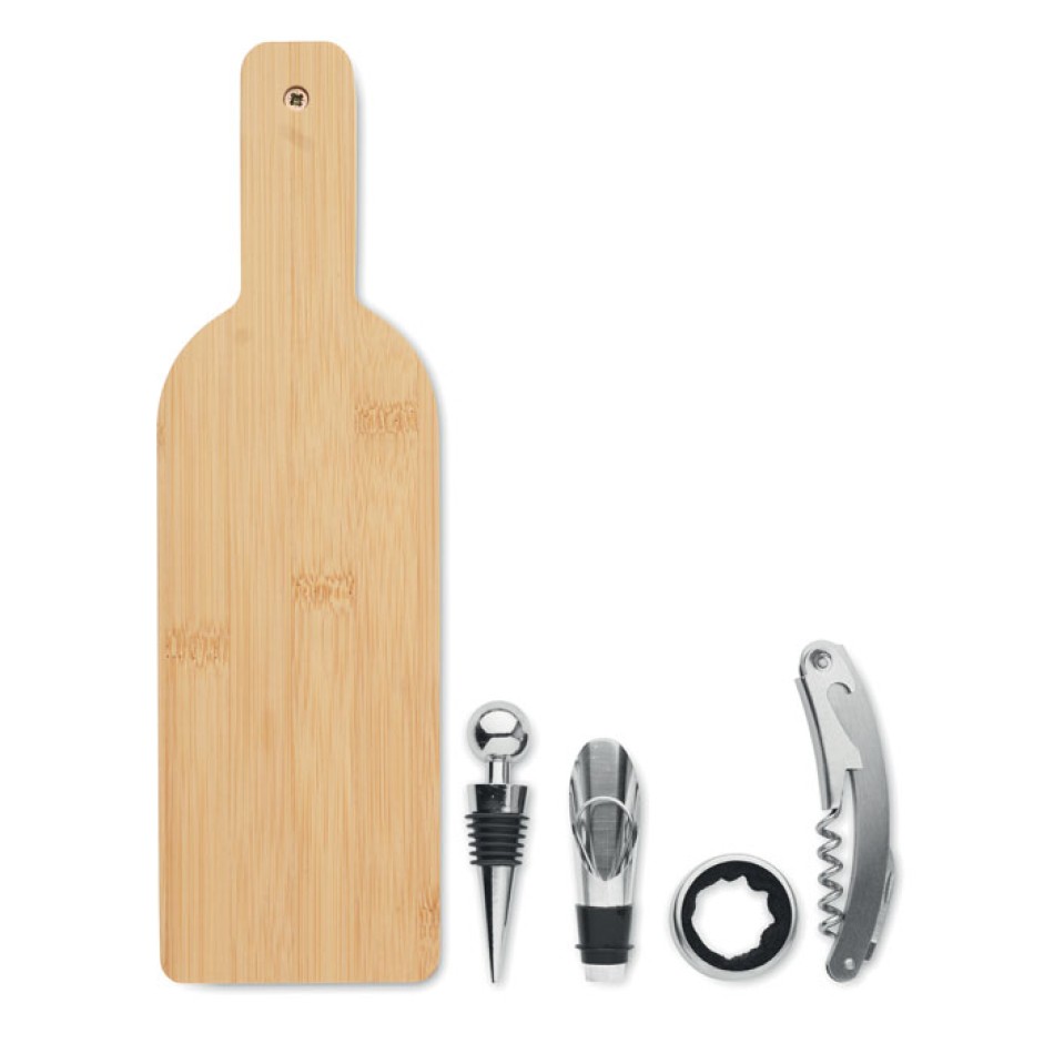 VINOVAULT SET - Set da vino forma di bottiglia - Gadget.it - 