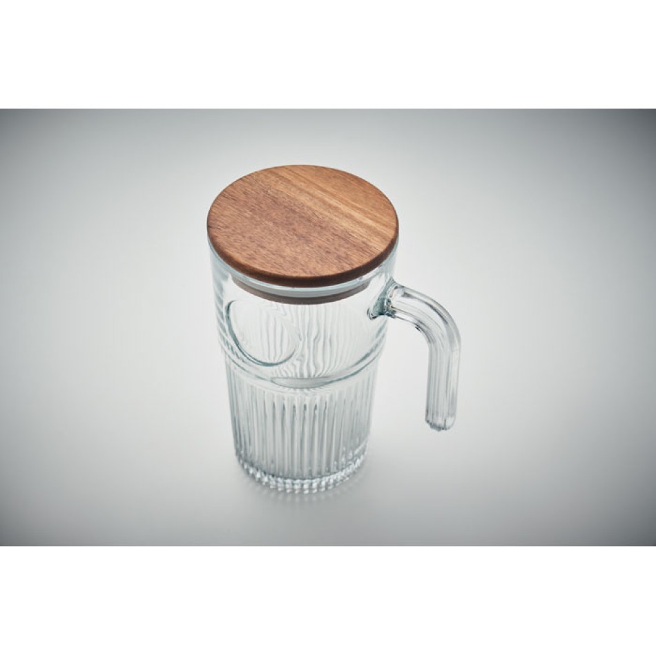 Tazza in vetro da 450 ml - VITRIO JAR  - Gadget.it - 
