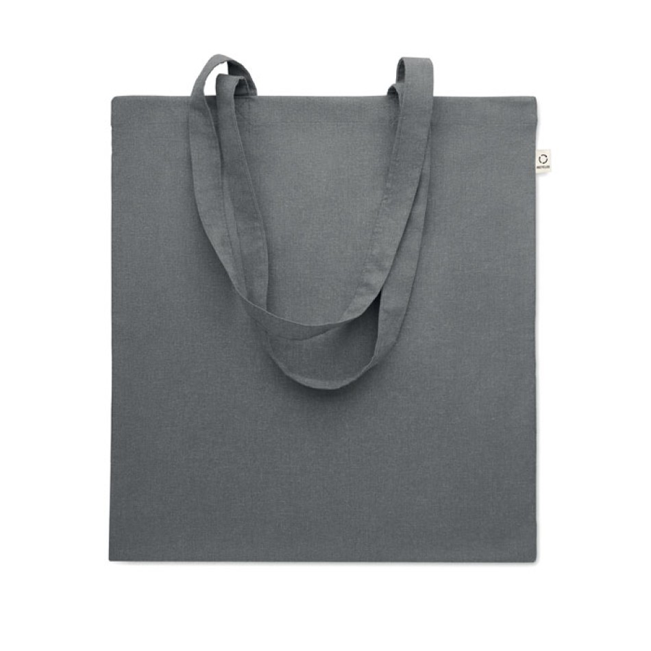 Shopper in cotone riciclato 38X42 cm - VIVEKA COLOUR - Gadget.it - 